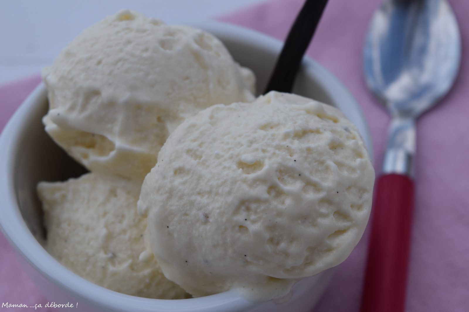 Crème glacée à la vanille