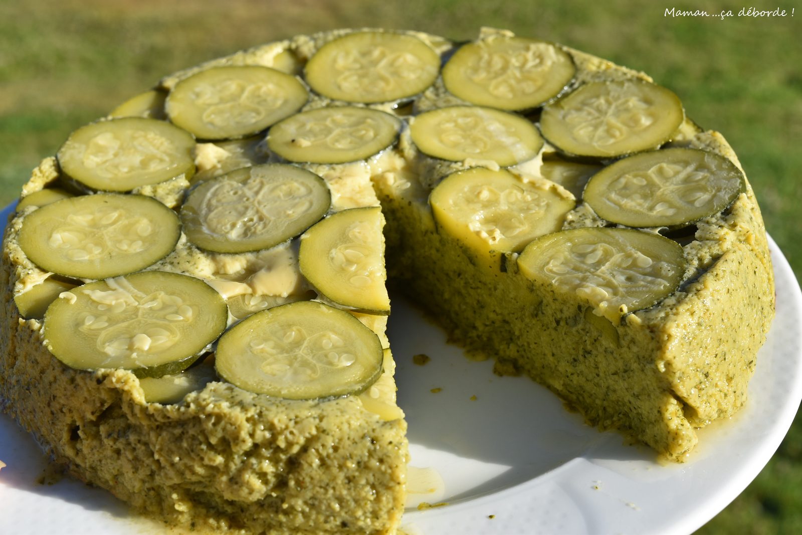 Gâteau de courgettes