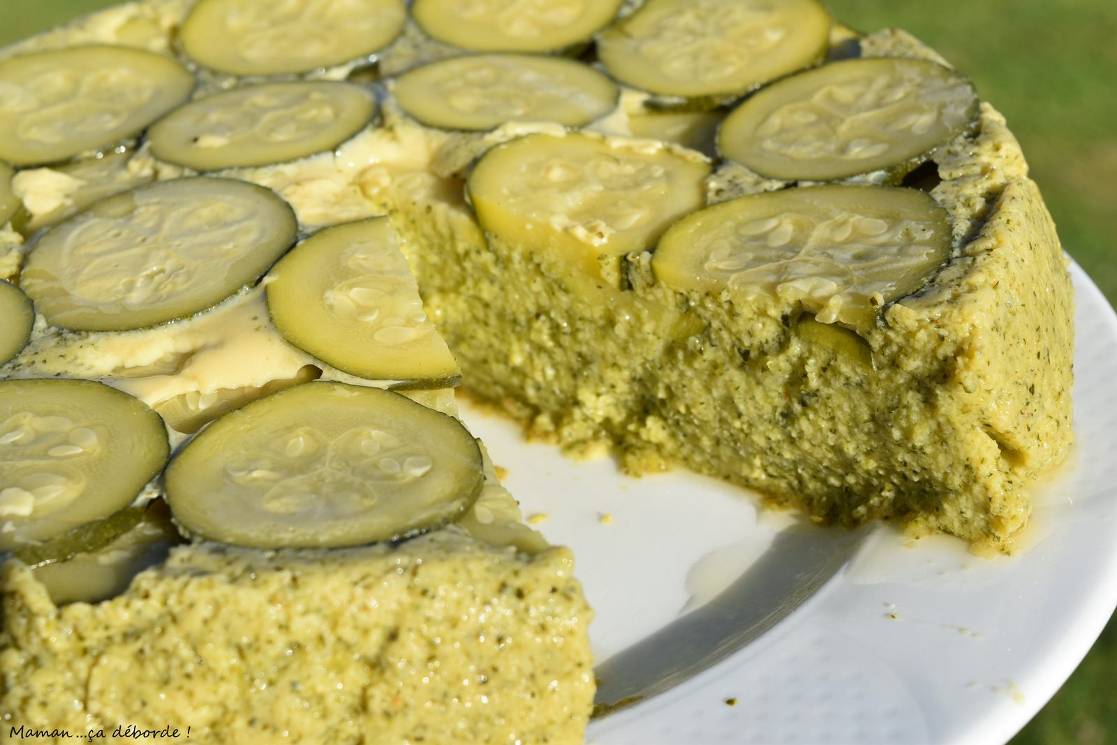 Gâteau de courgettes