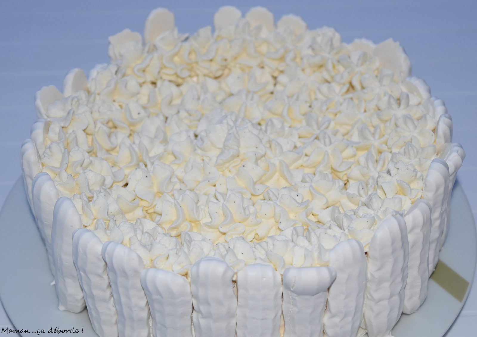 Vacherin glacé à la vanille