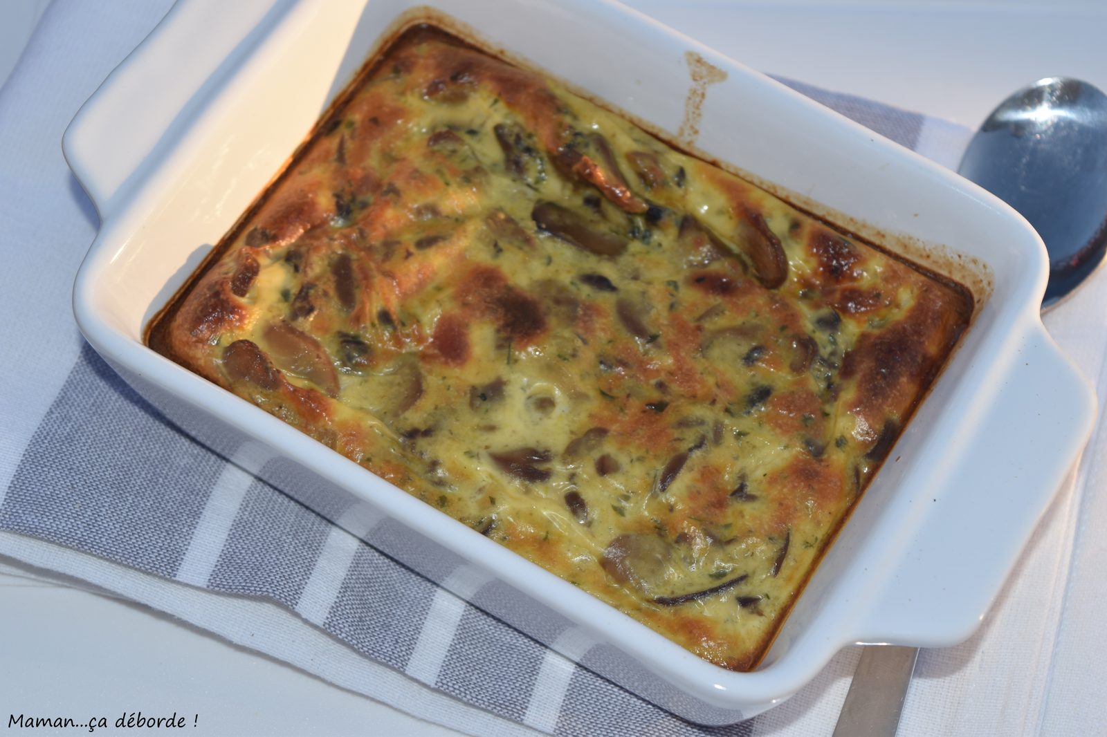 Clafoutis aux champignons