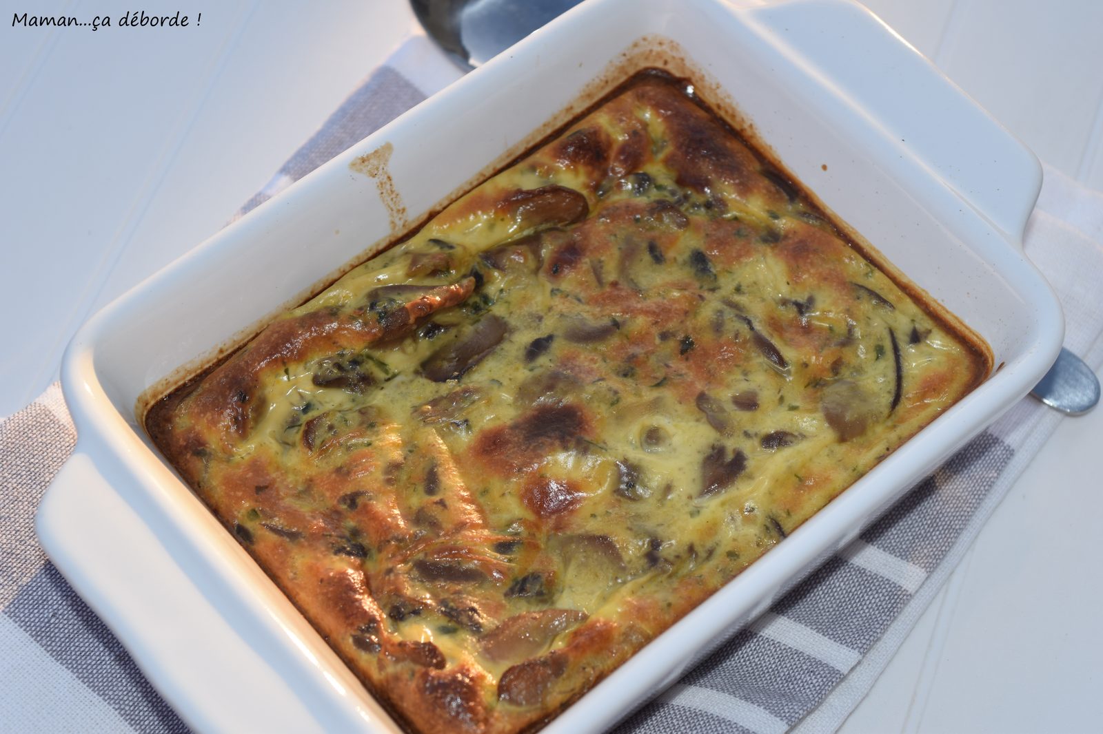 Clafoutis aux champignons