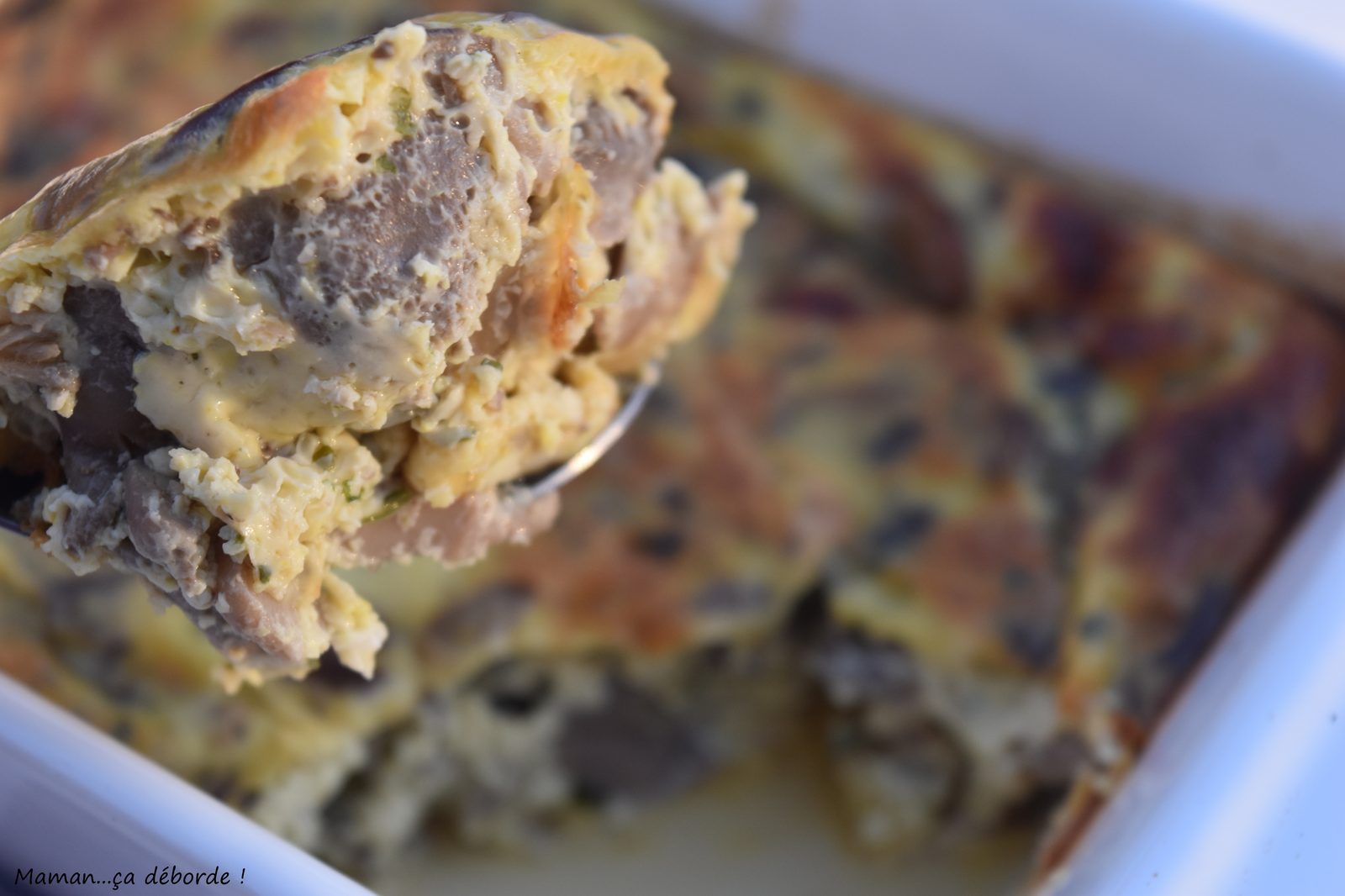 Clafoutis aux champignons