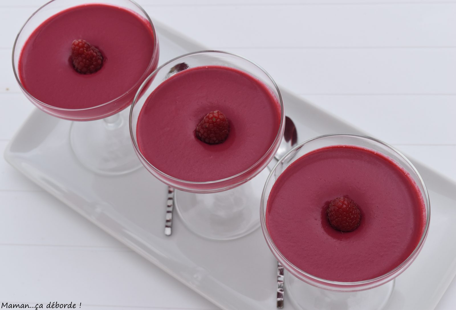 Crème à la framboise
