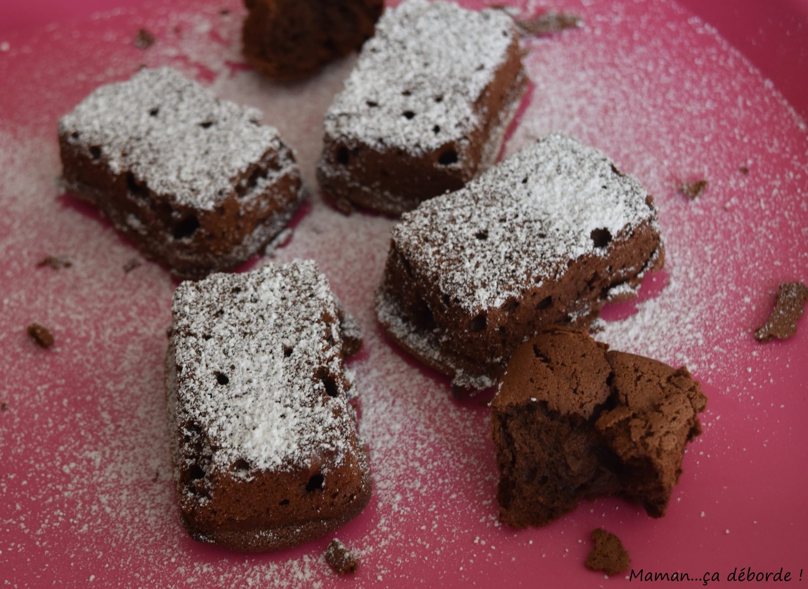 Gâteau au chocolat et fromage blanc