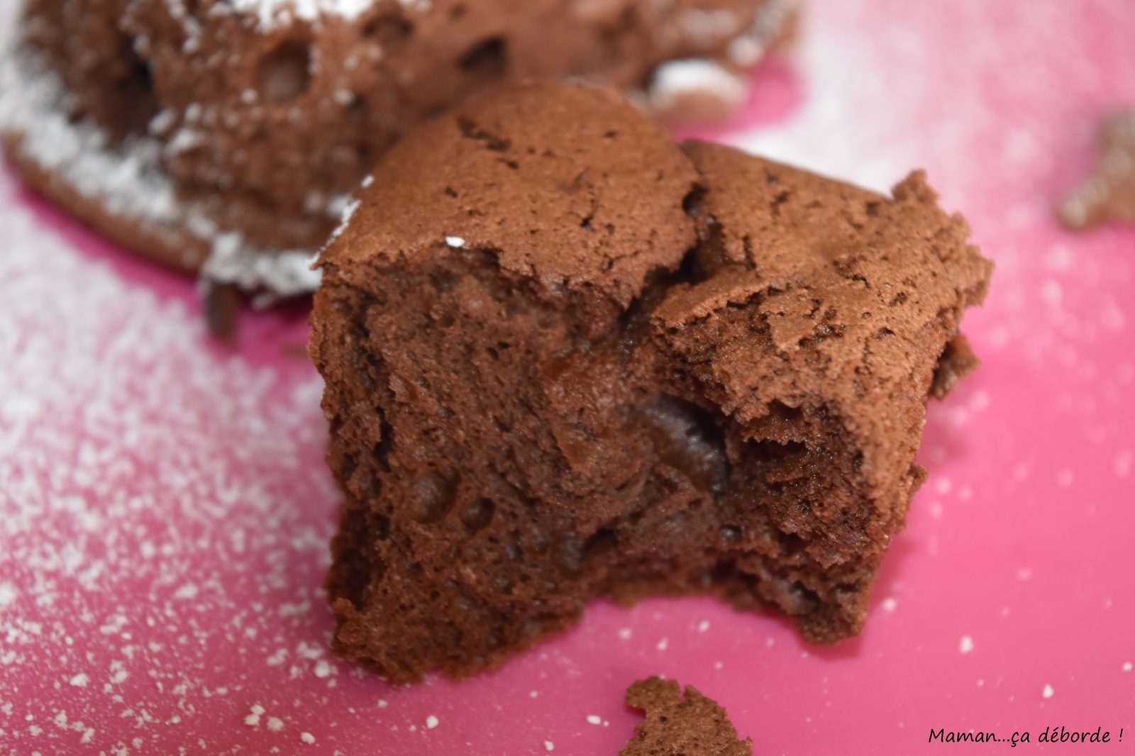 Gâteau au chocolat et fromage blanc