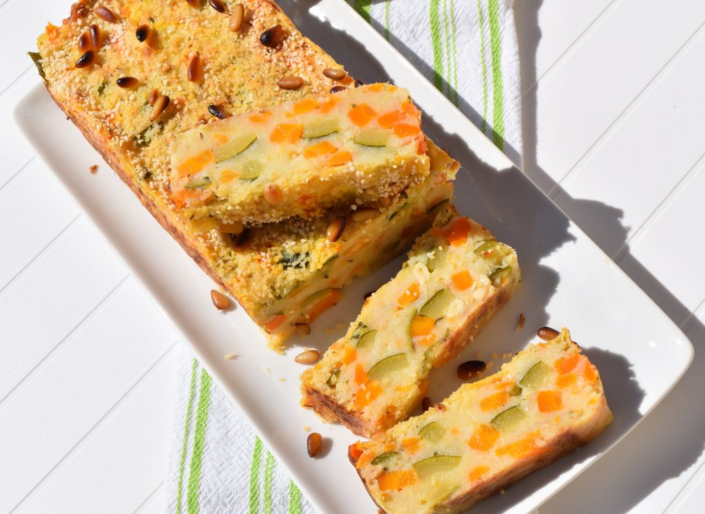 Gateau De Pomme De Terre Aux Legumes Maman Ca Deborde