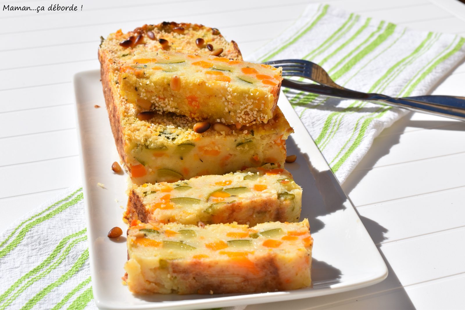 Gâteau de pommes de terre aux légumes