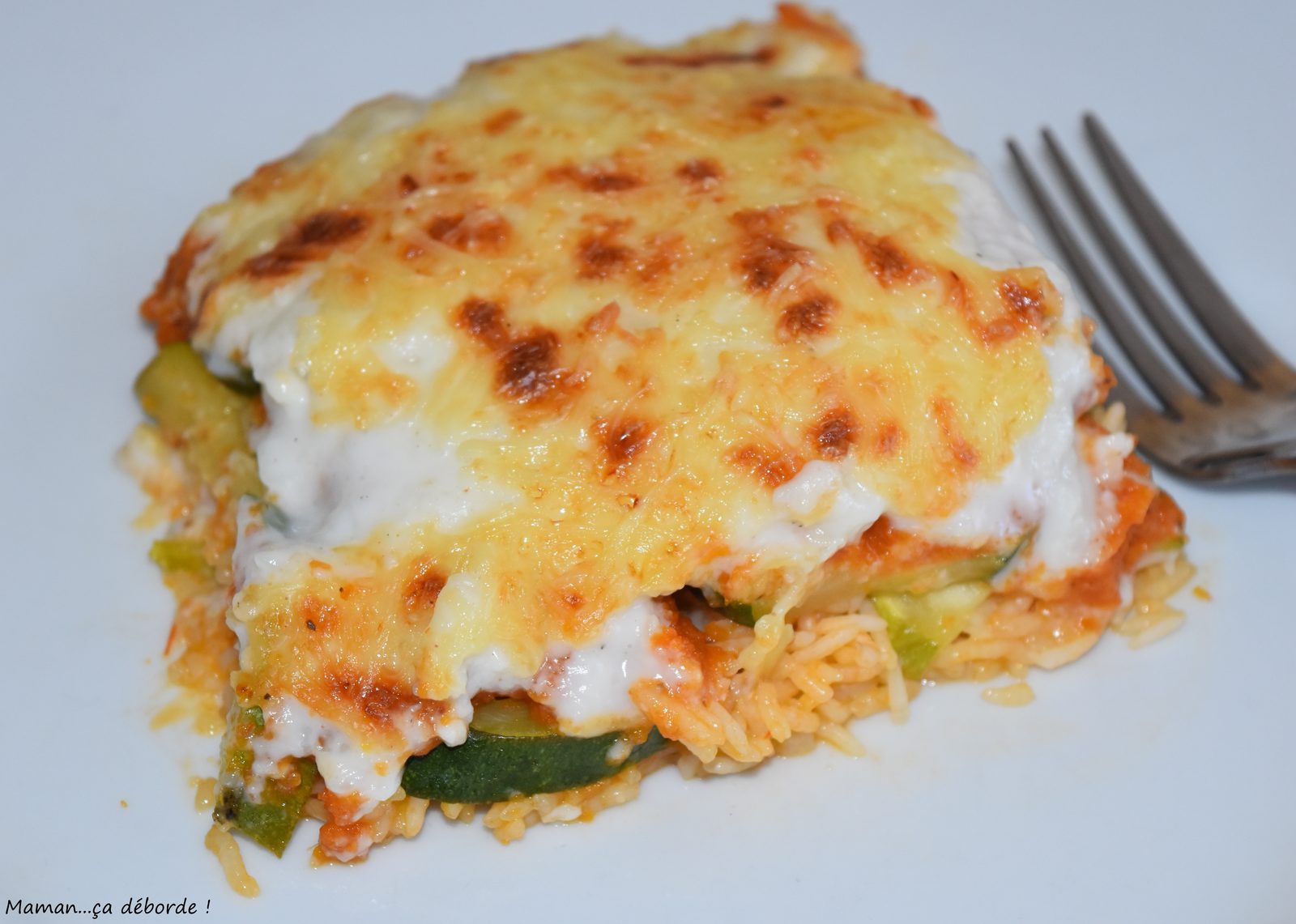 Gratin de courgettes à la tomate