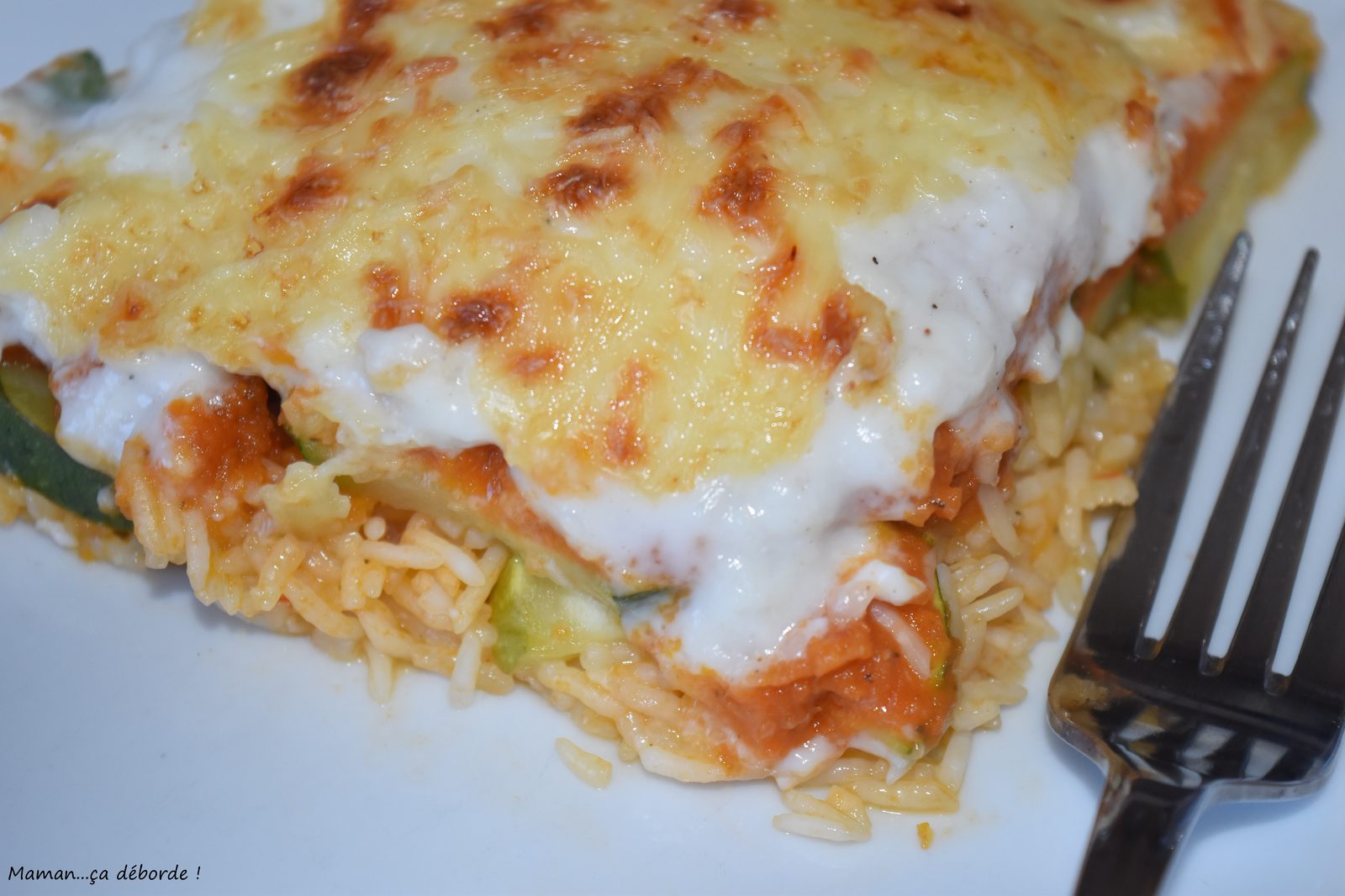 Gratin de courgettes à la tomate
