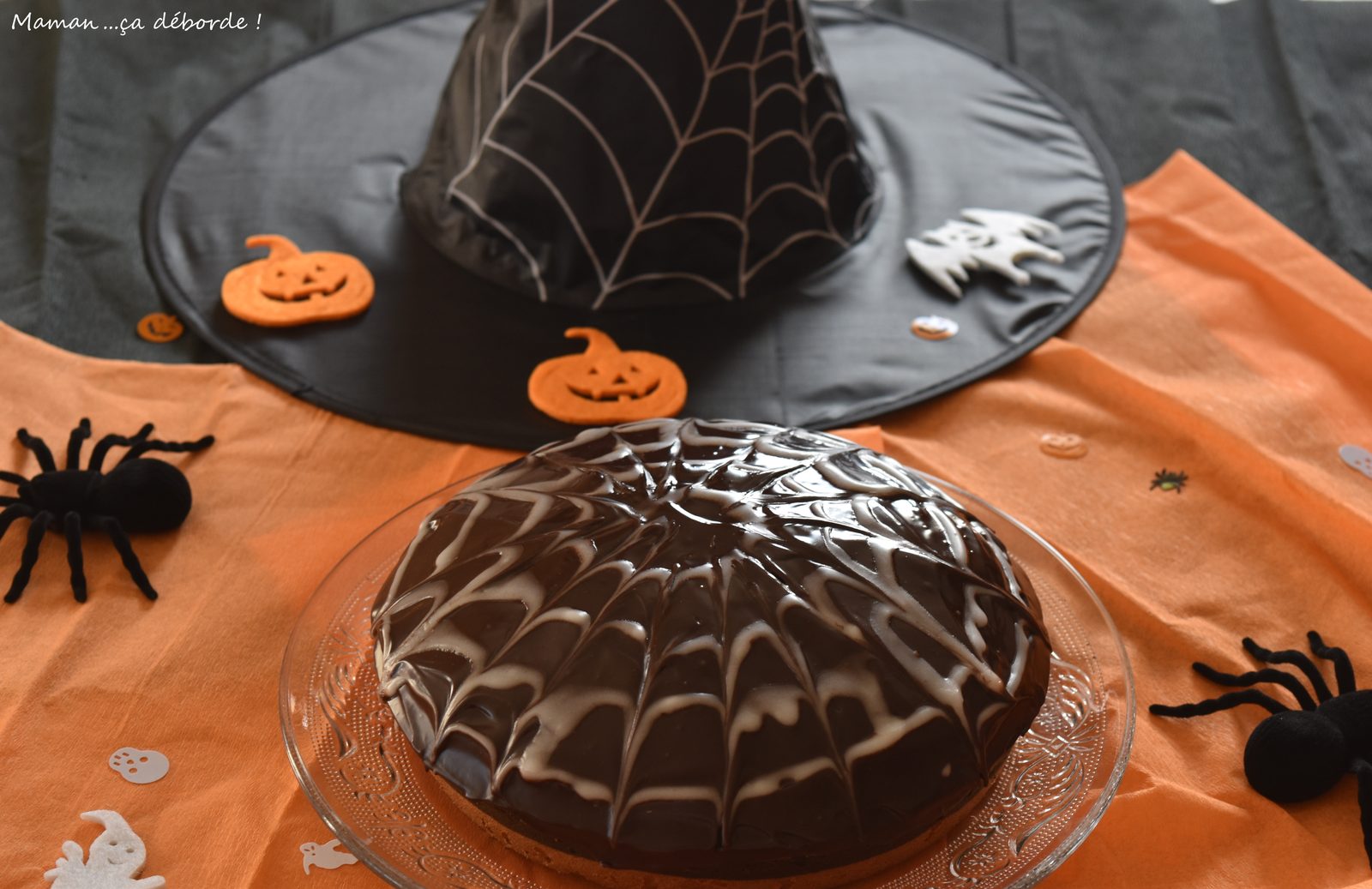 Zebra cake d'Halloween