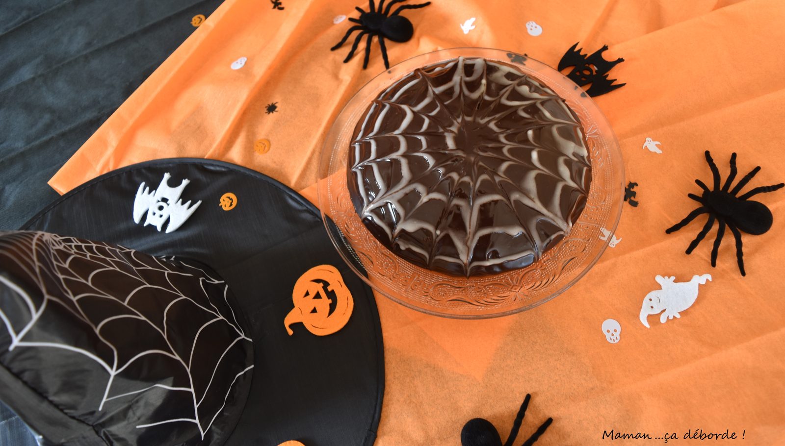 Zebra cake d'Halloween