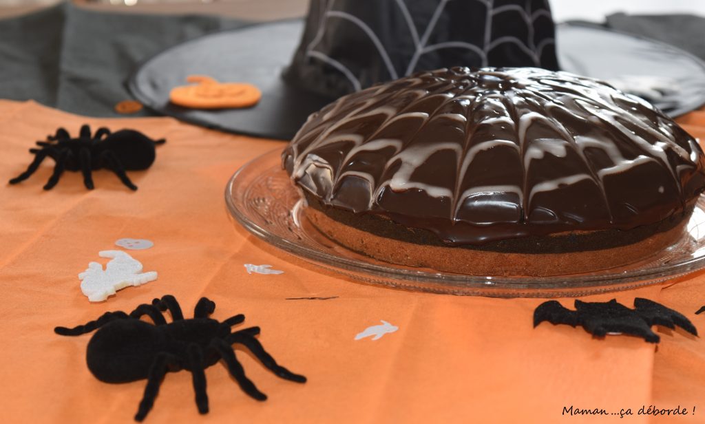 Zebra cake d'Halloween Maman...ça déborde