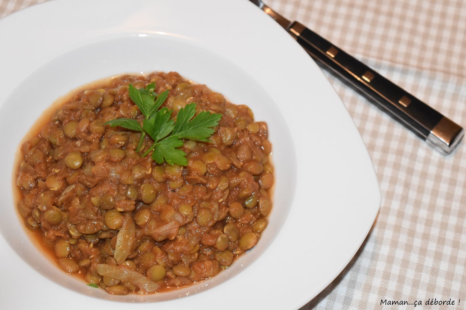 Dahl de lentilles blondes