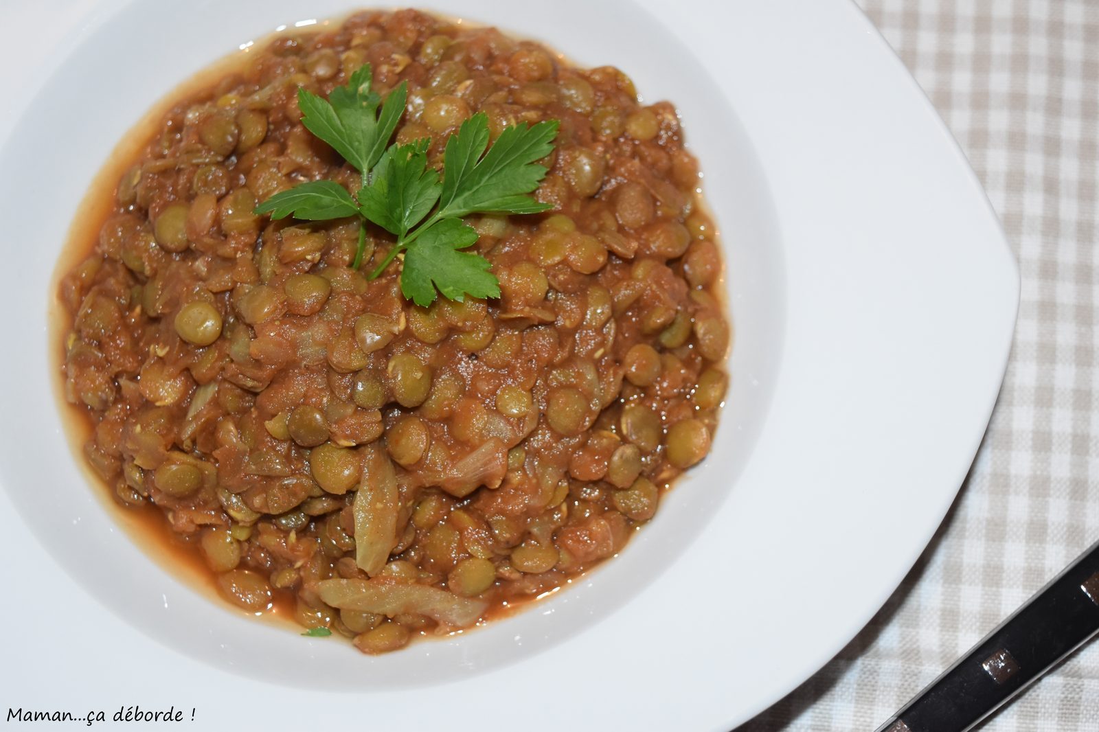 Dahl de lentilles blondes