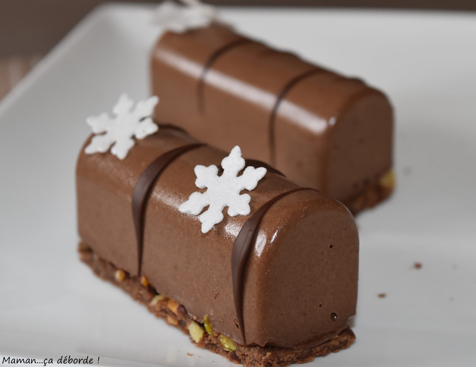 Mini buche au chocolat