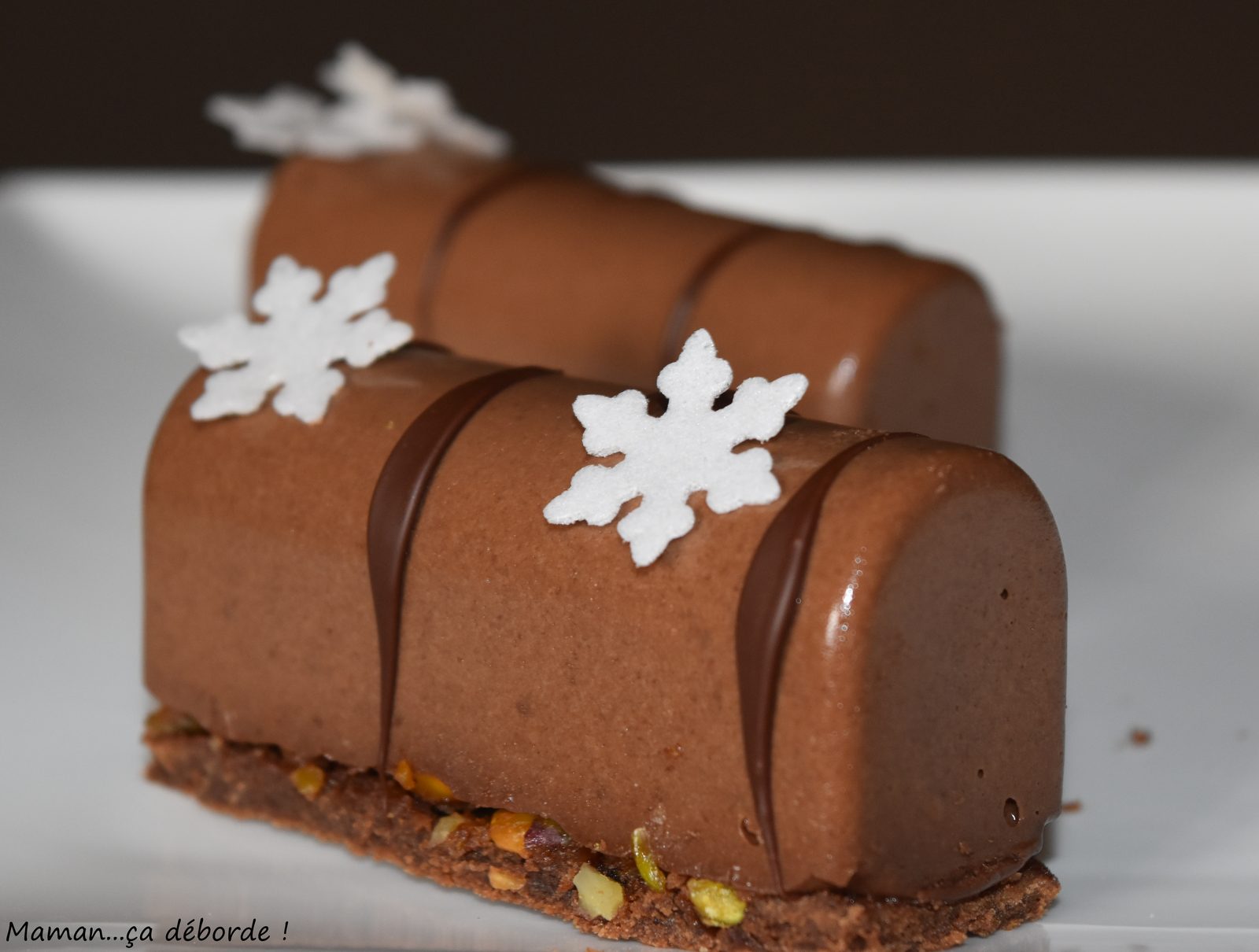 Mini buche au chocolat