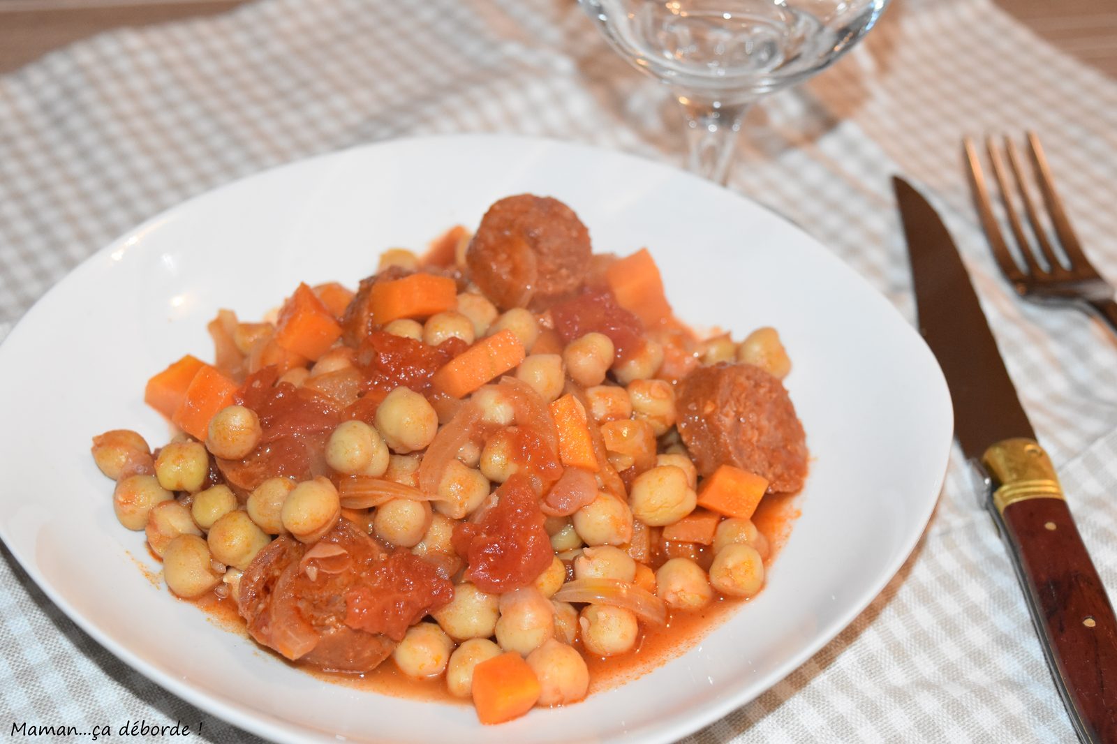 Pois chiche au chorizo