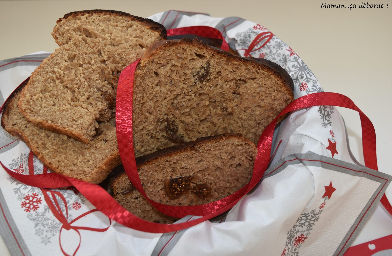 Pain brioché à la châtaigne et aux figues