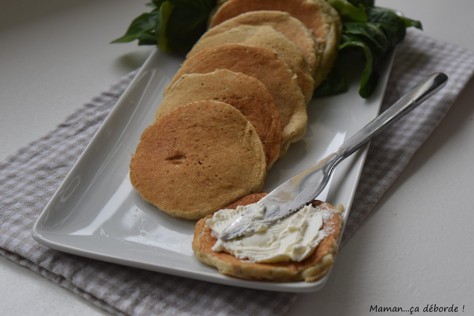 Blinis aux topinambours et aux noisettes