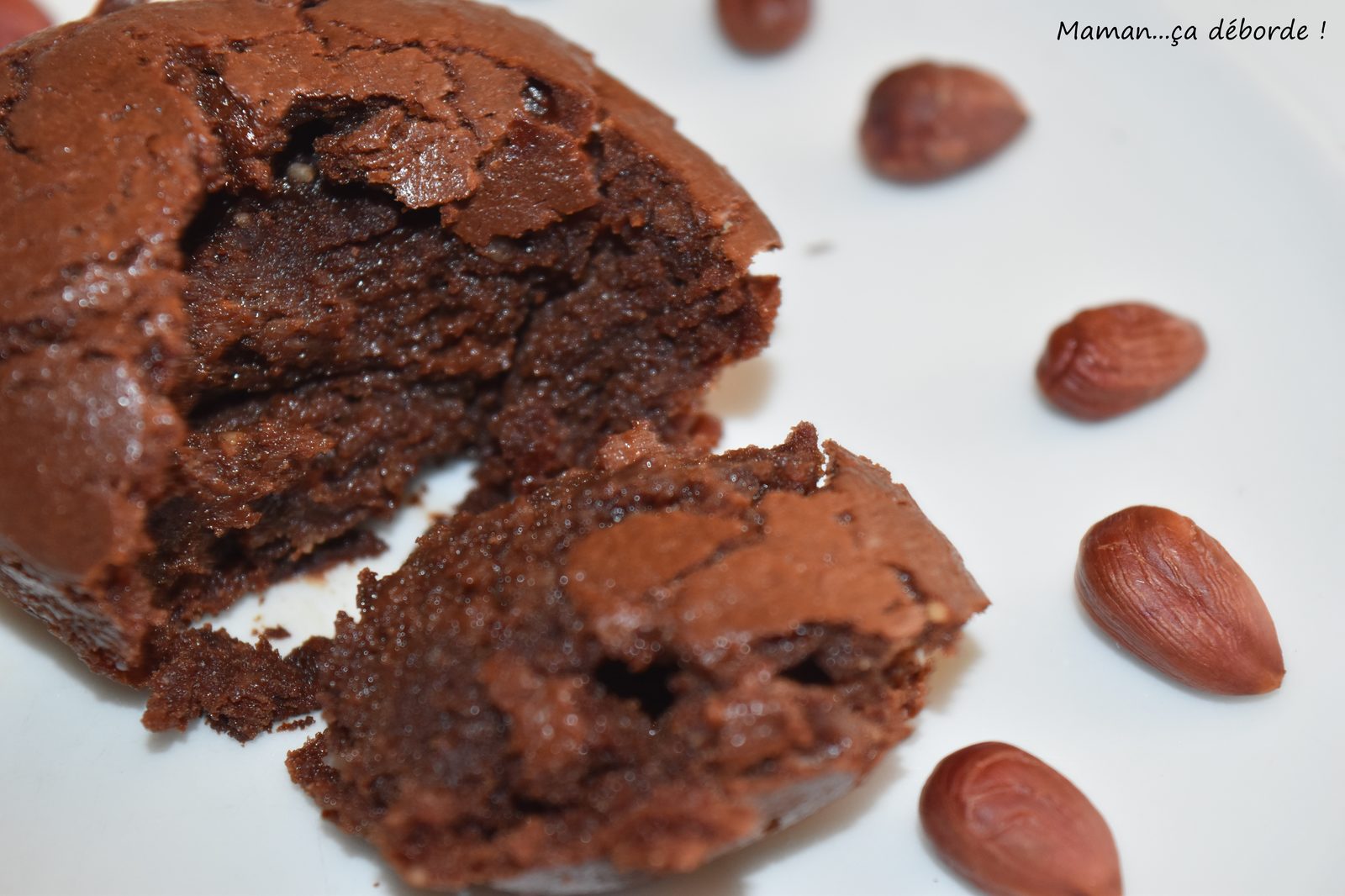 Fondant chocolat noisette sans gluten et sans lactose