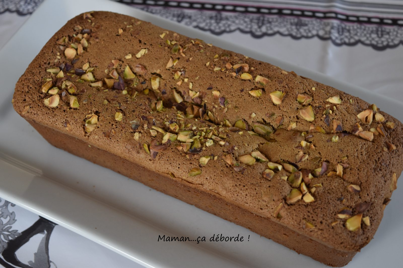 Cake à la pistache sans gluten