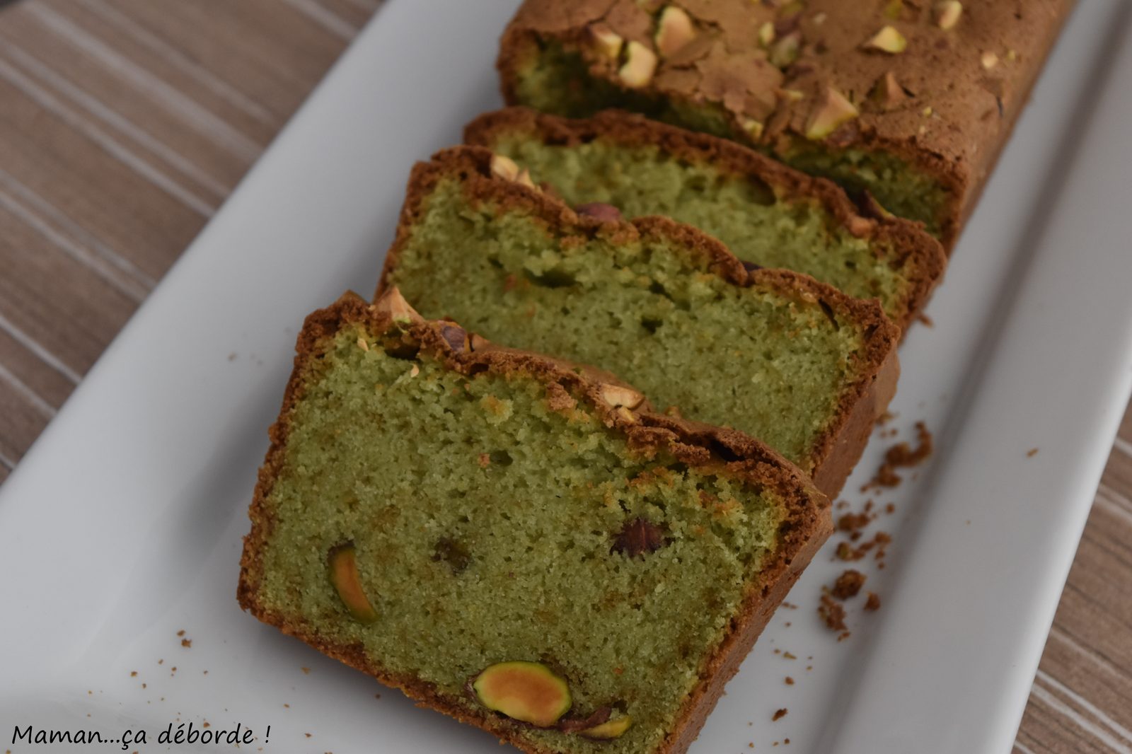 Cake à la pistache sans gluten