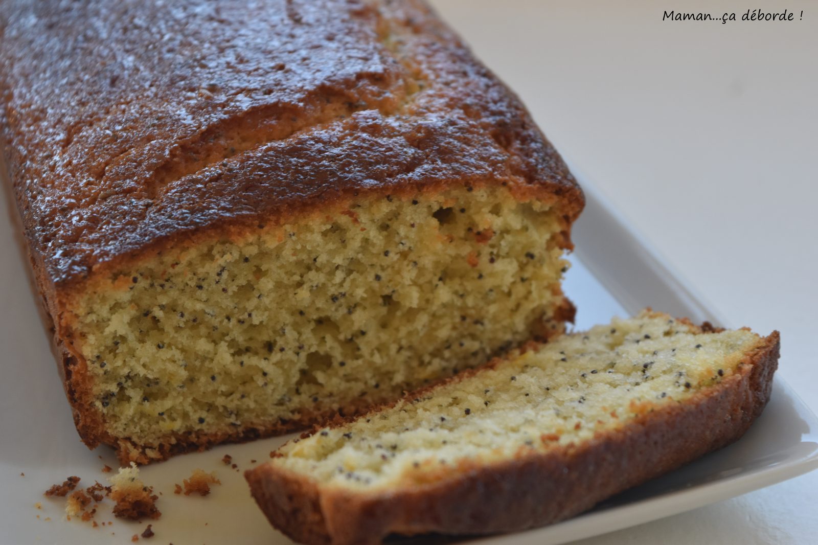Cake citron pavot
