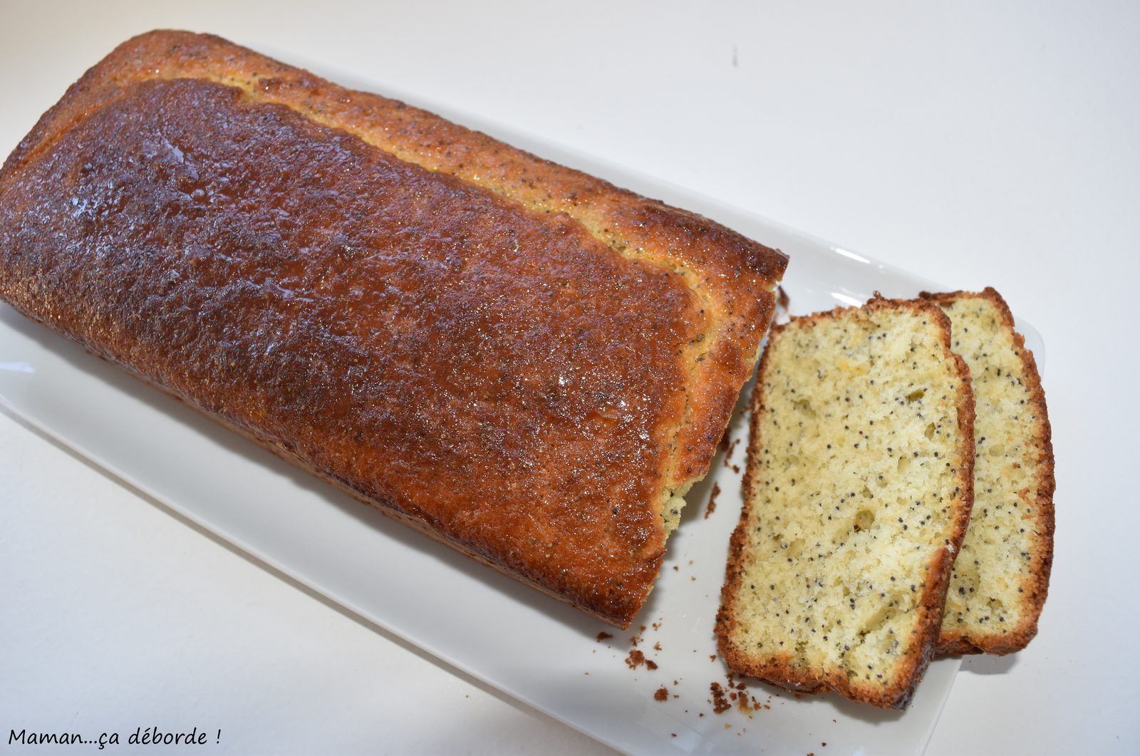 Cake citron-pavot