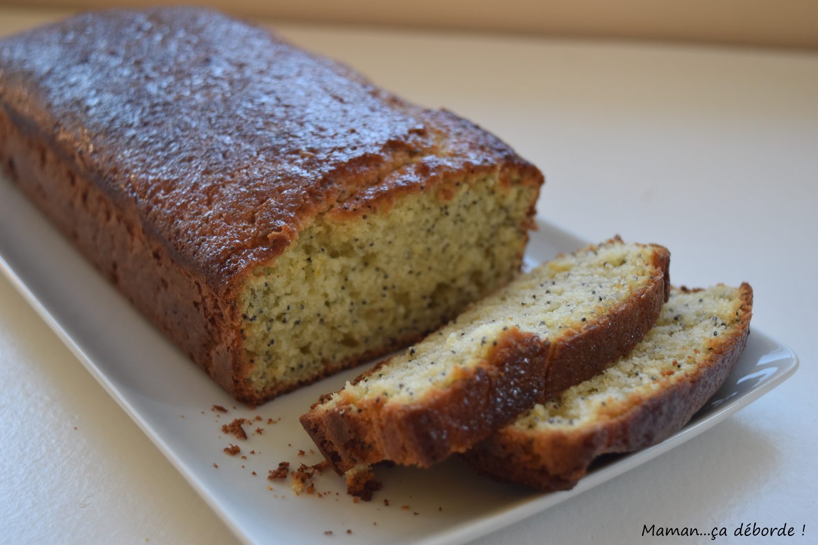 Cake citron pavot