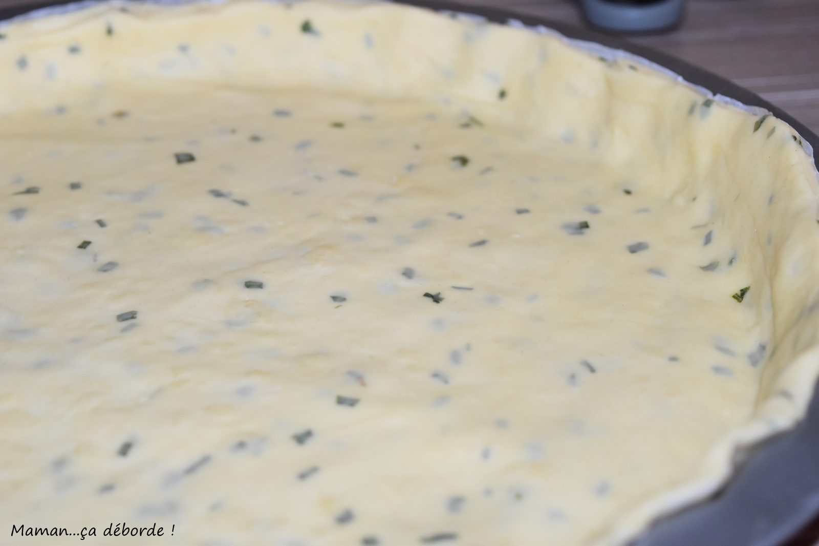 Pâte brisée allégée au yaourt