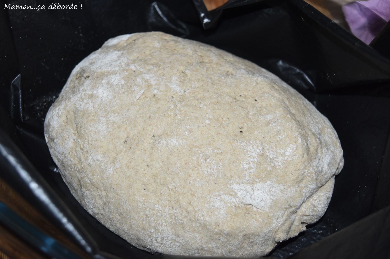 Pain au seigle et à la semoule