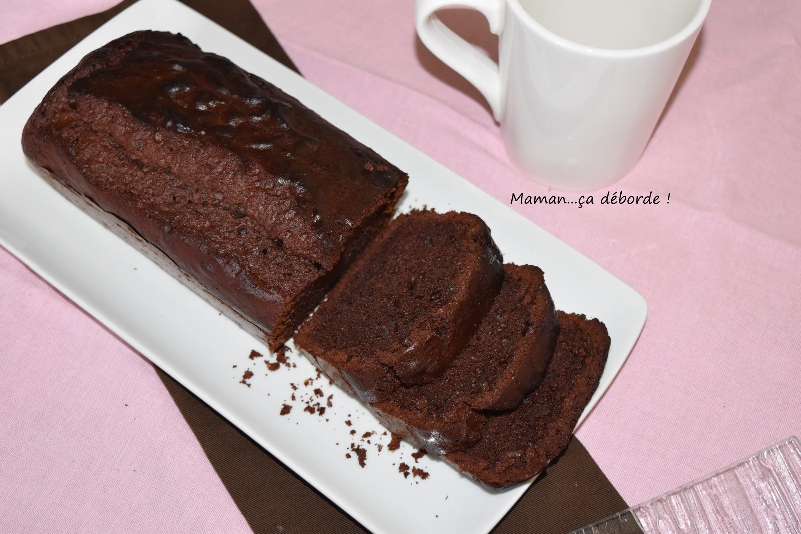 Cake au chocolat noir (IG bas)