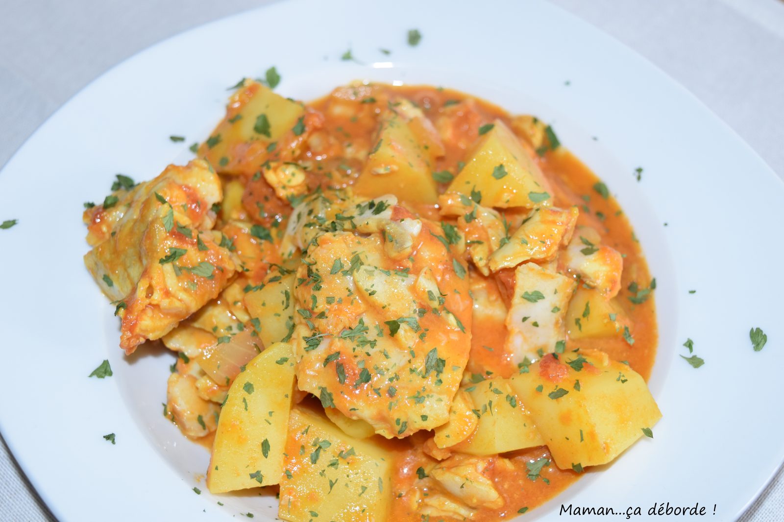 Curry de poisson