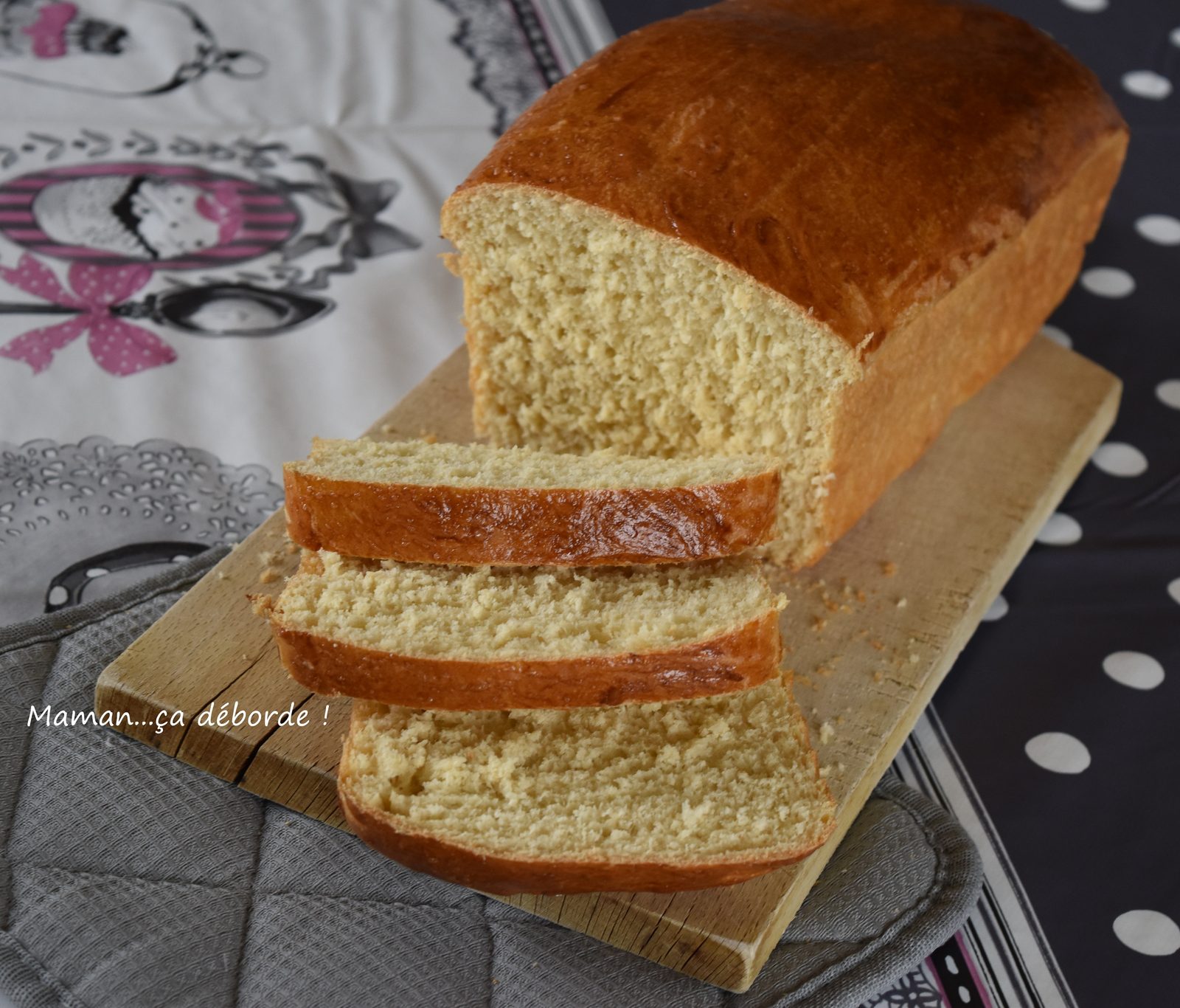 Pain de mie brioché