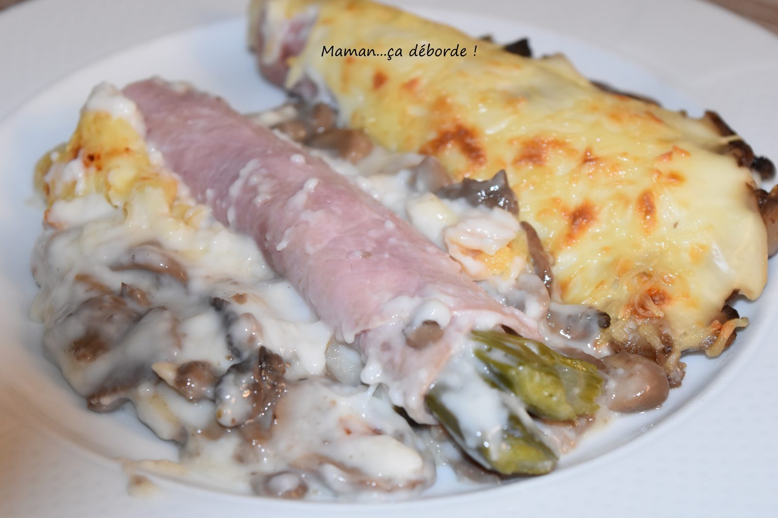 Poireaux au jambon