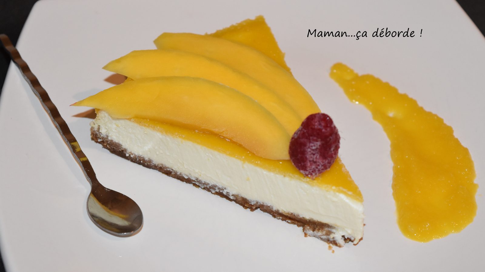 Cheesecake à la mangue