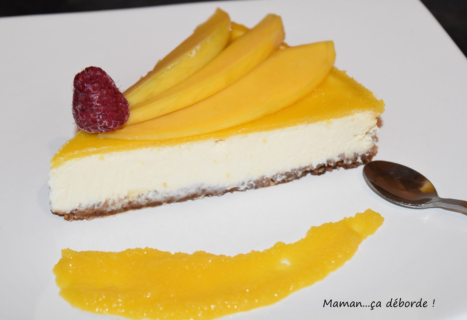 Cheesecake à la mangue