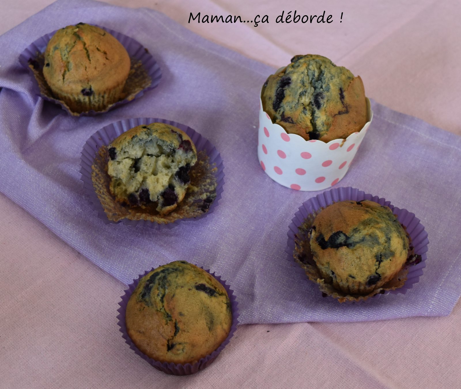 Muffins à la myrtille