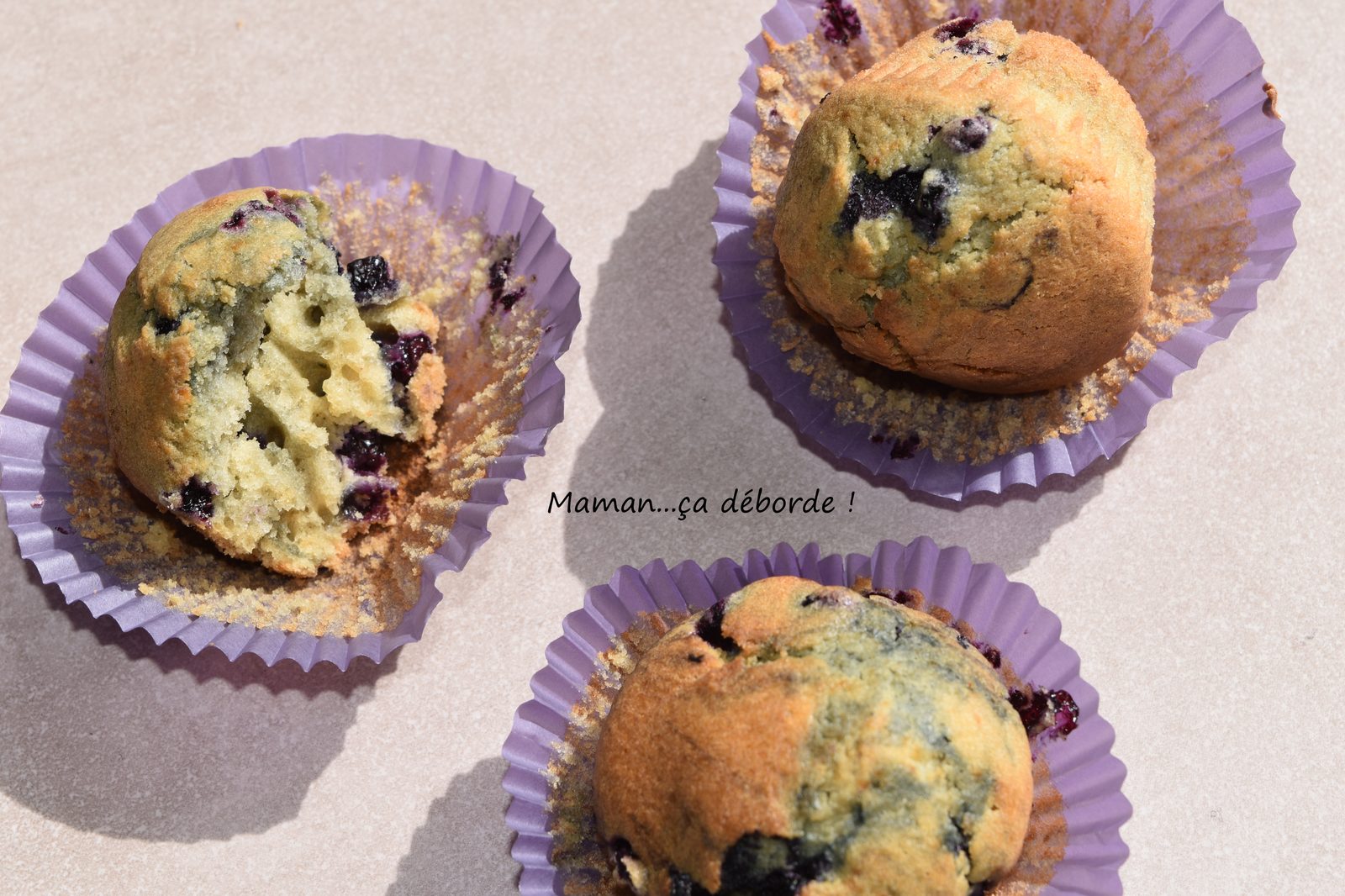 Muffins à la myrtille