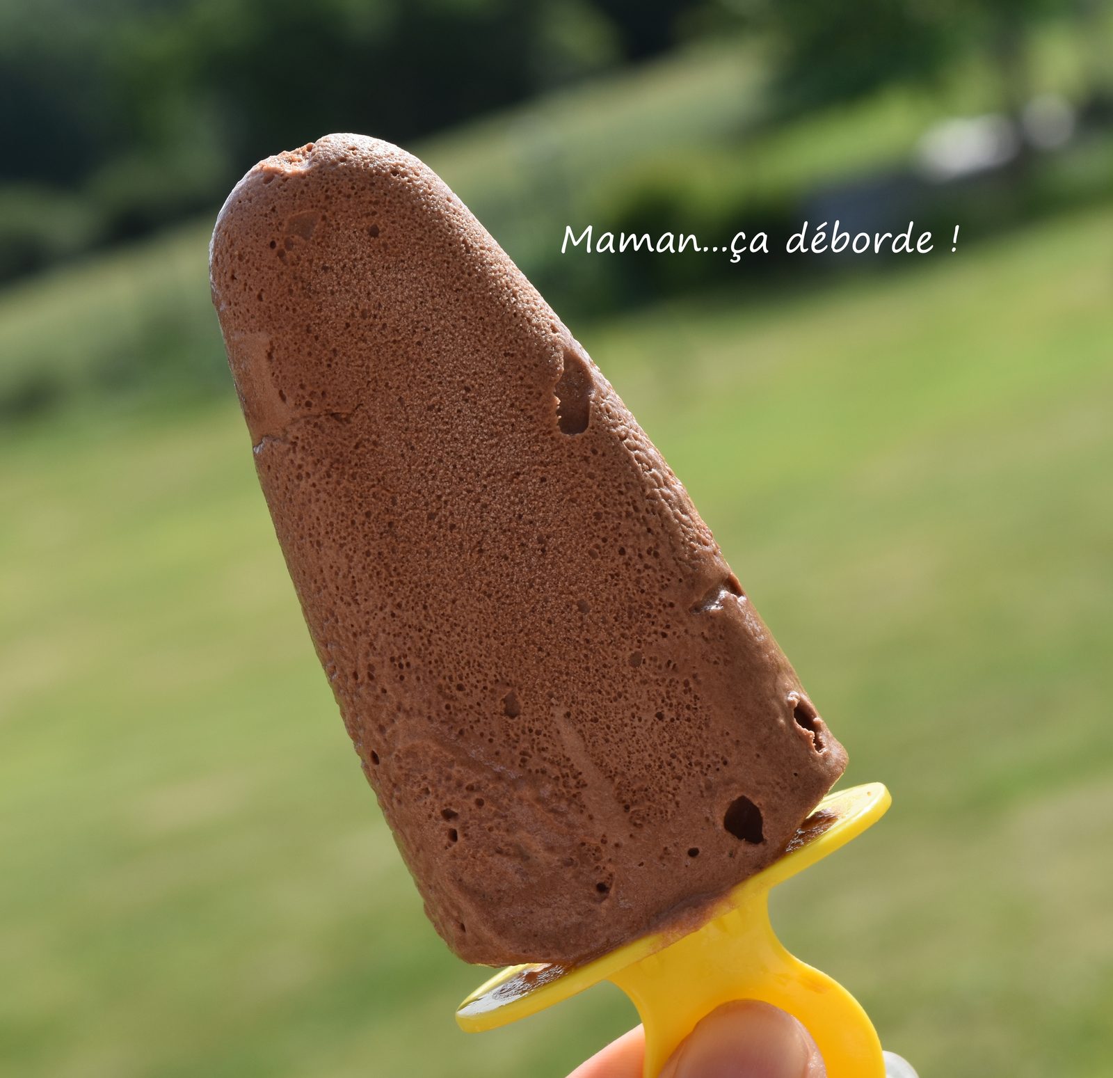 Esquimau à la mousse au chocolat glacée