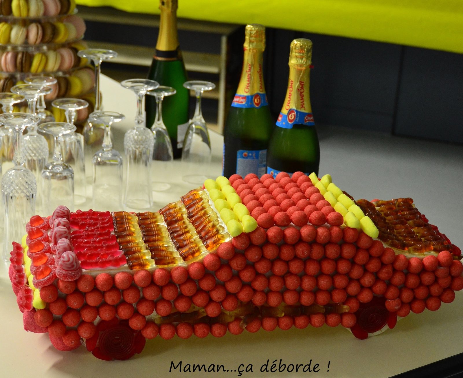 Gâteau de bonbons