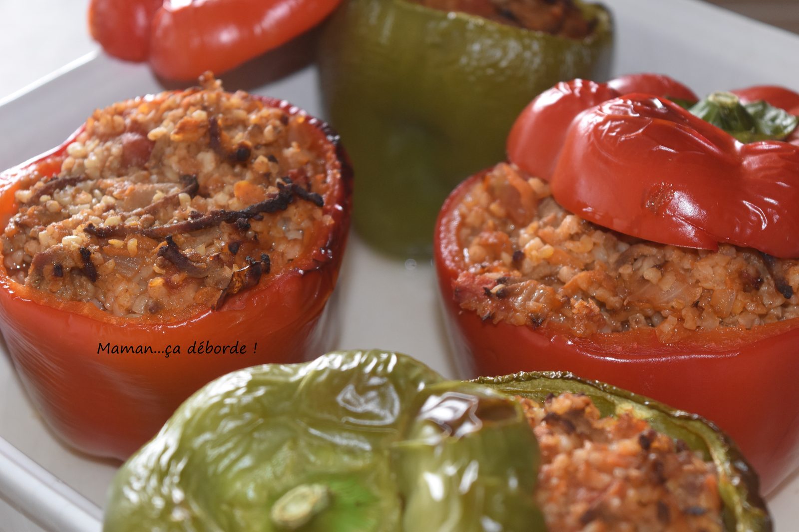 Poivrons farcis à ma façon