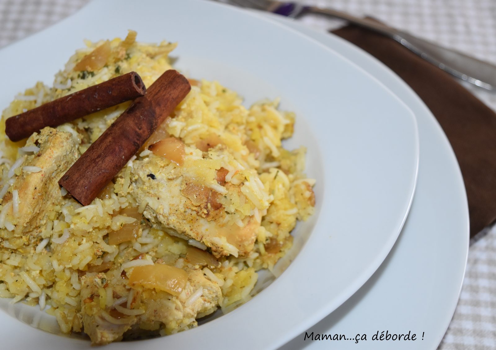 Poulet biryani