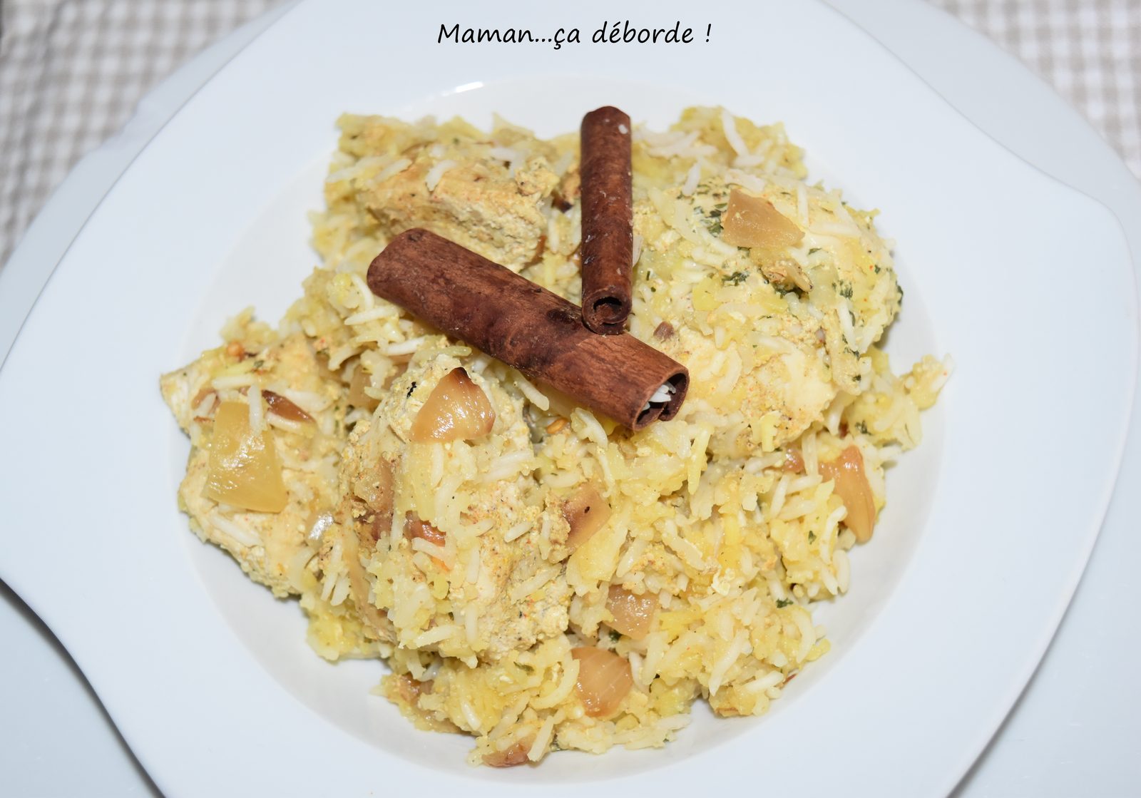 Poulet biryani