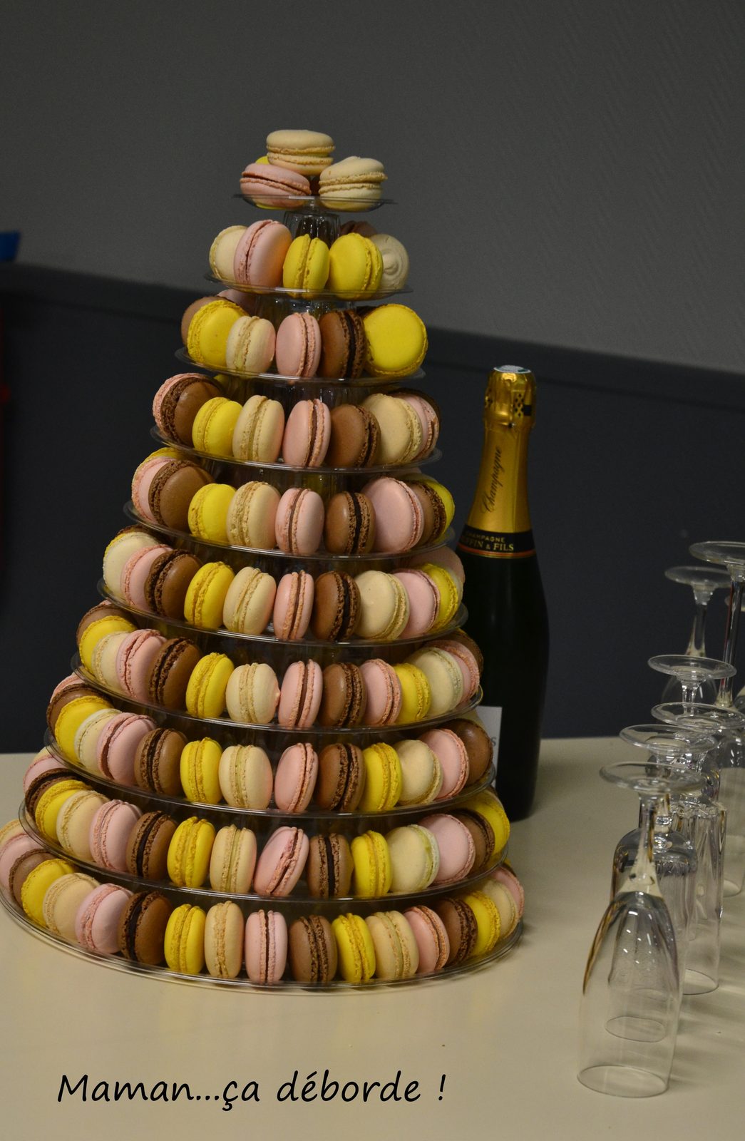 Pyramide de macarons