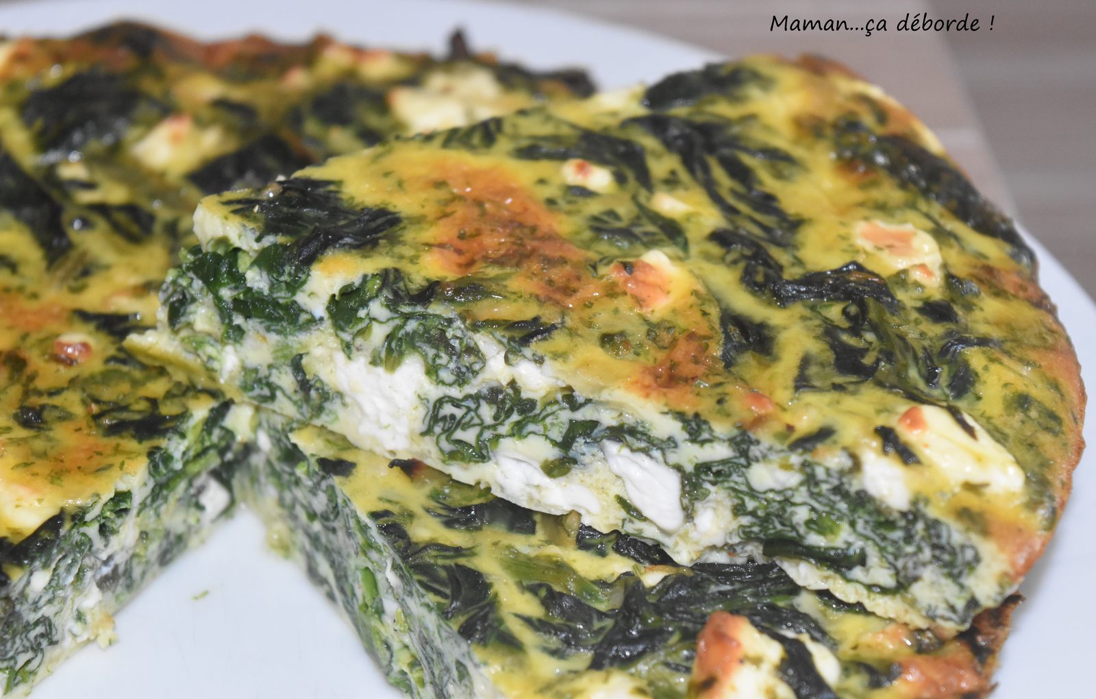 Tortilla épinard et feta
