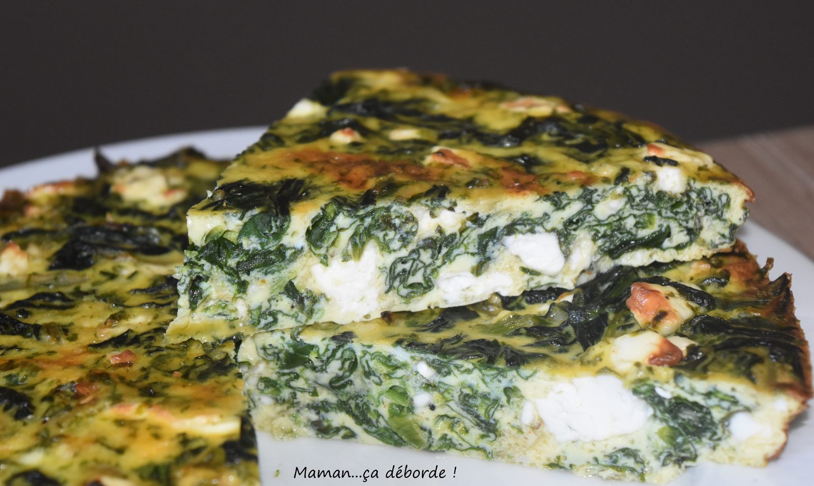 Tortilla épinard et feta