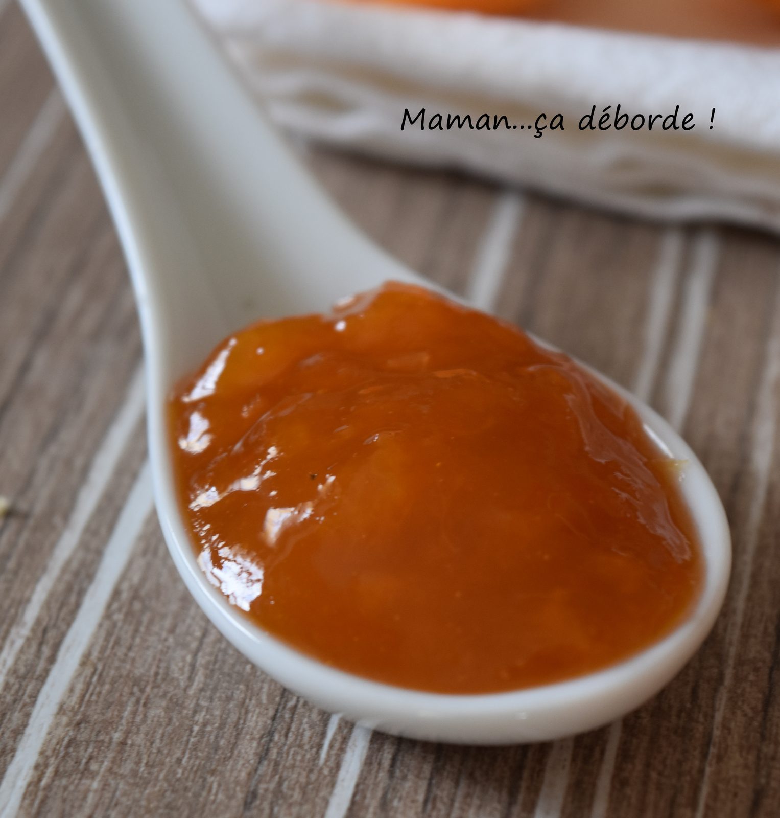Confiture à l'abricot
