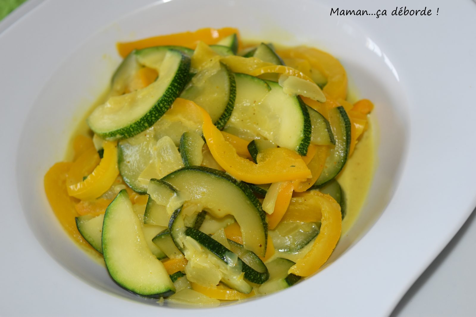Curry de légumes au lait de coco